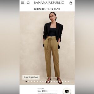 Banana Republic Refined Utility Pant